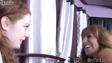 MILF Teaches Couple New Tricks