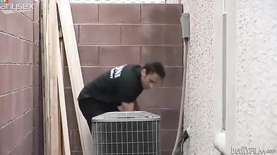 Mature Cougar Swallows a Fat Ramrod