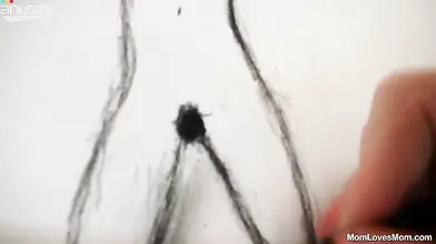 Mature BBW's Naked Body Art