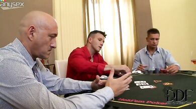 Blonde Cougar MILF Gets Double Teamed