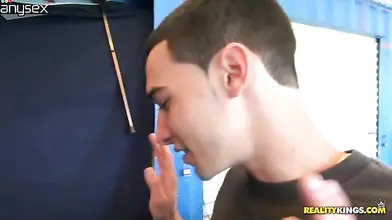 Glamorous Cougar Sucks Young Cock