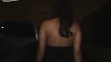 Busty Cougar's Mature Cunt Toyed by Cameraman's Foot