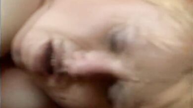 Russian MILF Dora Rides Skinny Boy