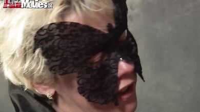 Blonde Superheroine Aids Redhead's Public Pleasure