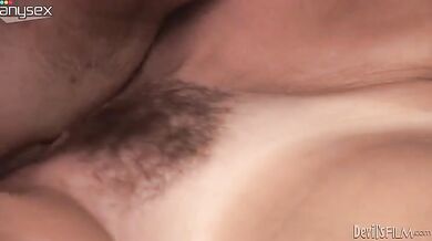 Mature Granny Enjoys Hairy Cunt Hammered