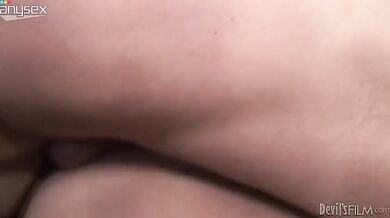 Mature Cougar Enjoys Sofa Session