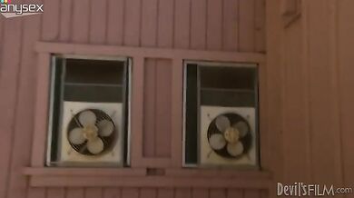 Busty Housewife Seduces Neighbor