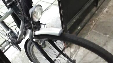 Blonde Milf Shows Off in Public