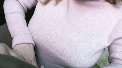 Blonde Milf Shows Off in Public