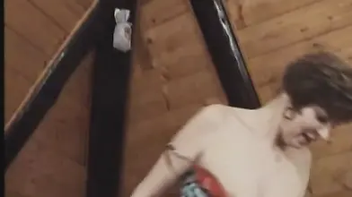 Mature Brunette Granny Enjoys Intense Ride