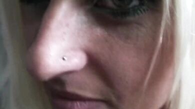 Blonde MILF Swallows Like a Pro