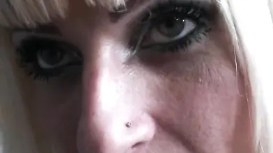 Blonde MILF Swallows Like a Pro