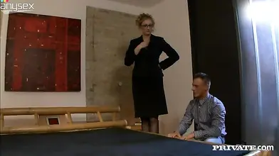 Blonde Milf Lets Dude Worship Her Naturals