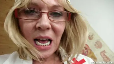 Mature Lesbian Doctor and Patient Pleasure Each Other