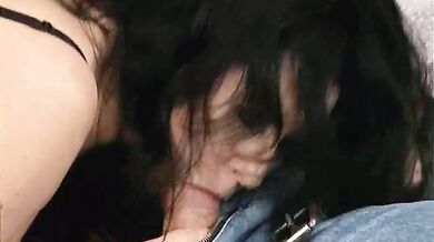 Mature Brunette's Couch Pleasure