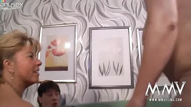 Two Sexy Blondes Deepthroat