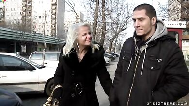 Stud Picks Up His Mature Lover