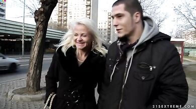 Stud Picks Up His Mature Lover