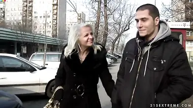 Stud Picks Up His Mature Lover