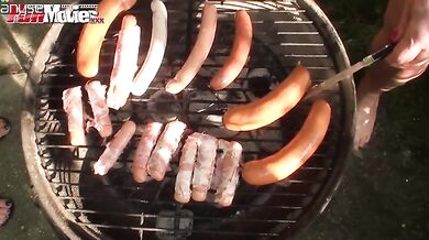 Three Generations Enjoy Outdoor Group Sex