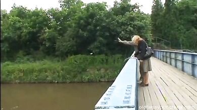 Mature Couple's Threesome with a Nasty Slut