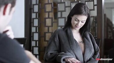 Curvy MILF Rides Him Hard