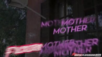 Mature Cougar Caught on Sofa