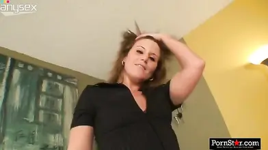 Seductive Cougar Measures Her Booty