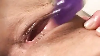 Mature Chick's Solo Toy Play