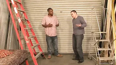 Stallion Destroys Asian MILF and Cuck Husband