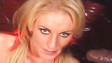 Blonde Milf Loves Sucking Big Cocks