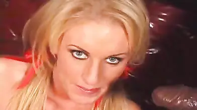 Blonde Milf Loves Sucking Big Cocks