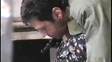 Italian Milf Forced to Suck and Ride