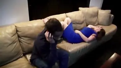 Cougar Visits Young Stud in Bed