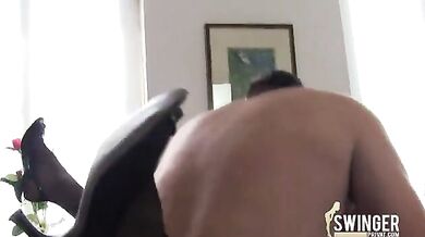 Costumed Milfs Enjoy Casual Swingers Orgy