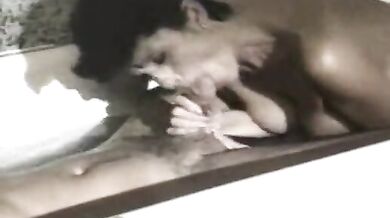 Kinky Mature Woman Seduces Stepson in Bathtub