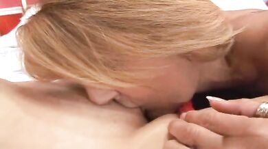 Mature Lesbians Janine & Karinne's Toy Fun
