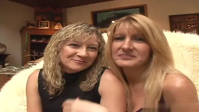 Mature Lesbians Janine & Karinne's Toy Fun