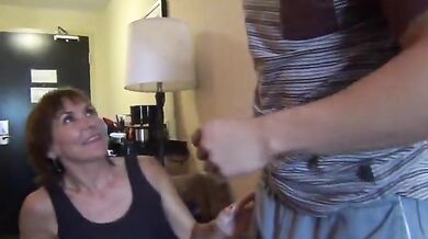 Mature Grannies Seduce Young Man