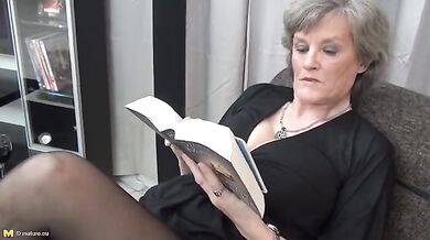 Mature Granny Birgitta K's Solo Pleasure