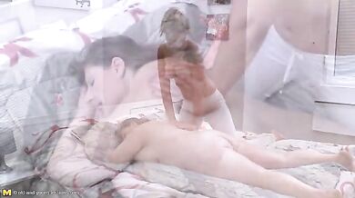 Mature Woman Enjoys Lesbian Masseuse