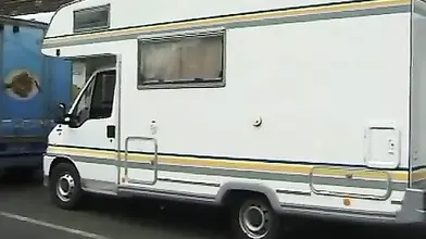 MILF's Wild Van Ride with Two Young Men