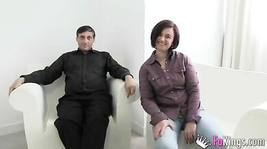 Kinky MILF and Fat Dude's Bedtime 69