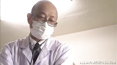 Japanese MILF Examined by Doctor