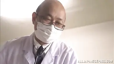 Japanese MILF Examined by Doctor