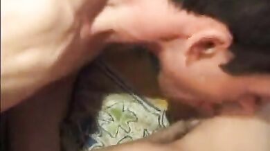 Hairy Mature Granny Takes It Deep