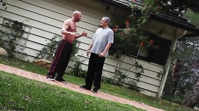 Chubby MILF Cheats with Gardener