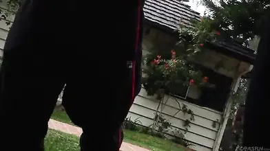 Chubby MILF Cheats with Gardener