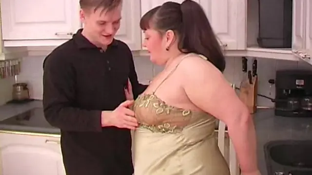 Plump Russian Milf Devours a Hard Prick