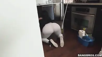 Latina Maid's Firm Dick